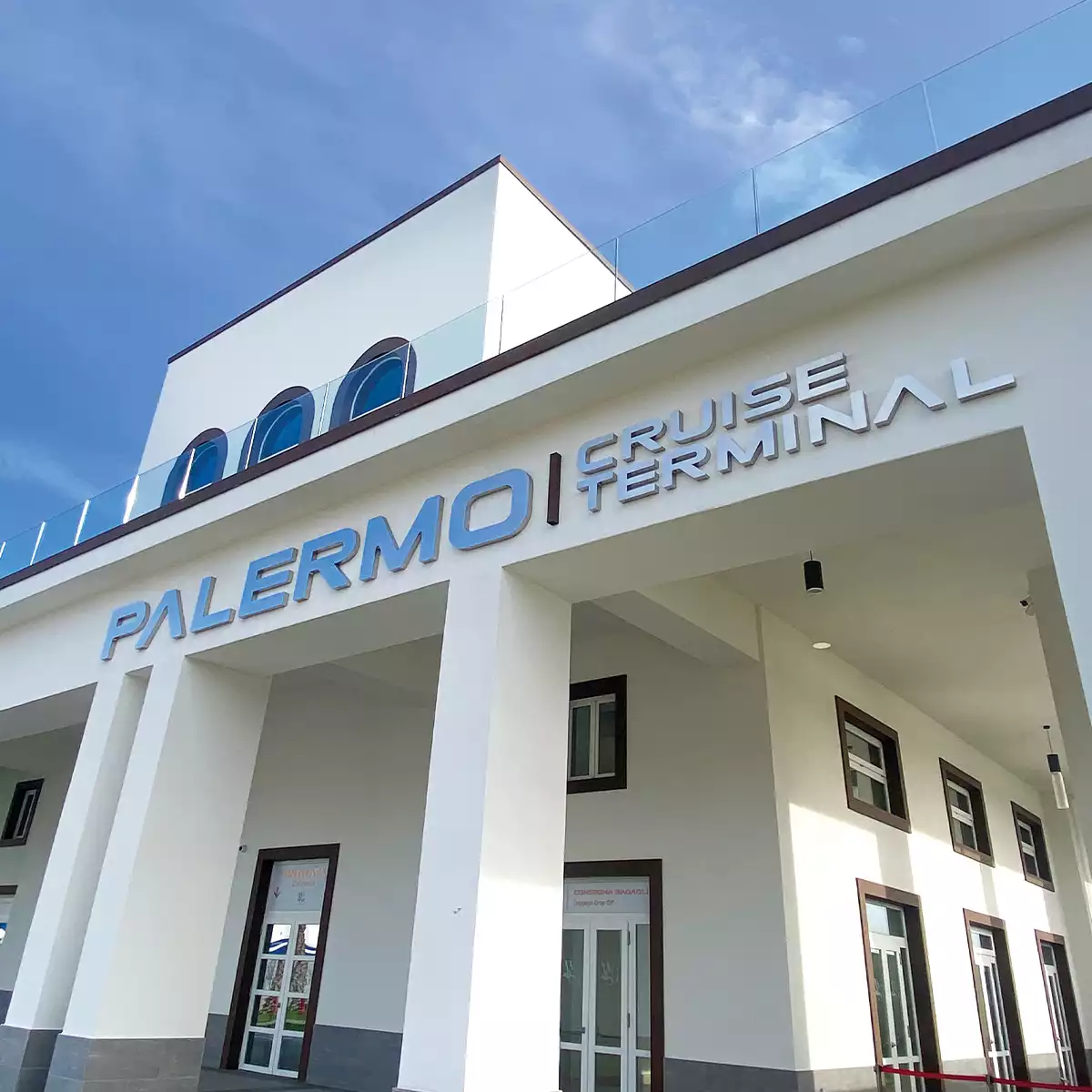 Allestimento Palermo Cruise Terminal